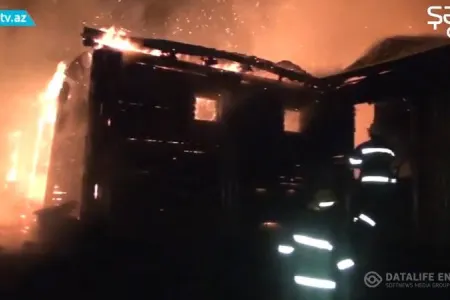 ana özünü və 6 aylıq körpəsini yandıraraq intihar etdi