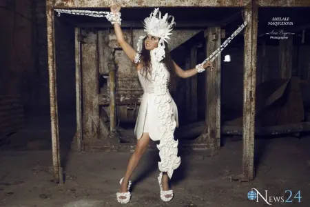 Vüsalə Əlizadə “Danışan kağızlar” layihəsində – FOTOSESSİYA