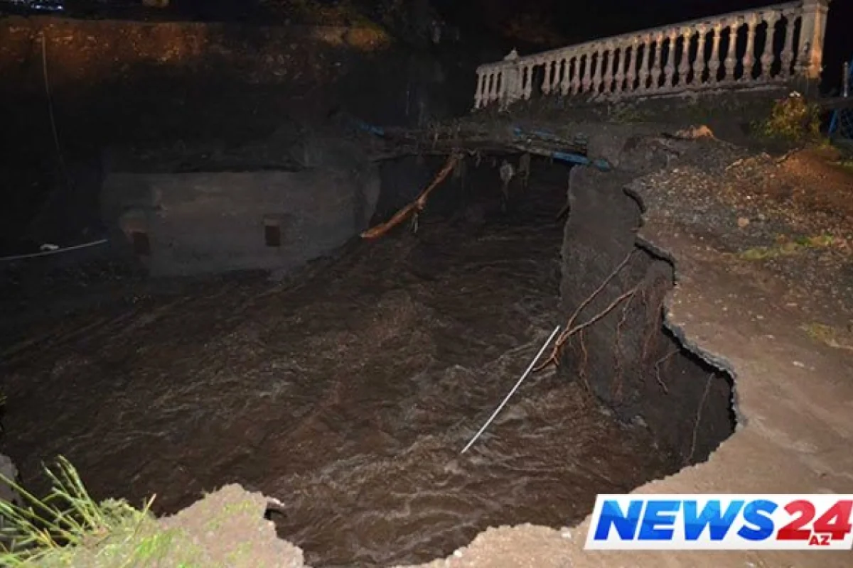 Daşkəsəndə təbii fəlakət rayonu İFLİC etdi