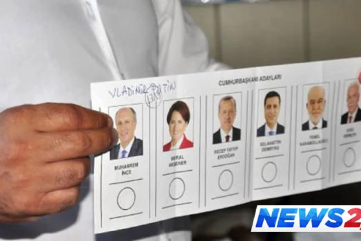 Türkiyədə Putinə “səs verdilər”