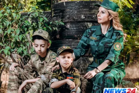 Lamiyyə Ələkbərqızı: “İki əsgər böyüdürəm” – FOTOLAR - VİDEO