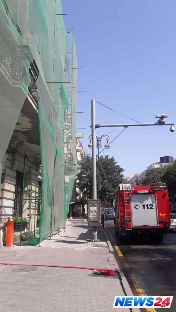 Elektrik enerjisinin kəsilməsi yanğınlara səbəb oldu - FOTO