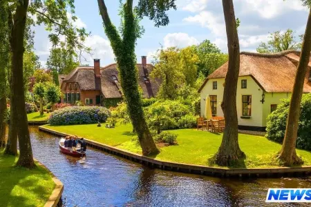 Dünyanı heyran qoyan cənnət məkan – bu kəndə hər bir ev ayrıca adada yerləşir- FOTO/VİDEO