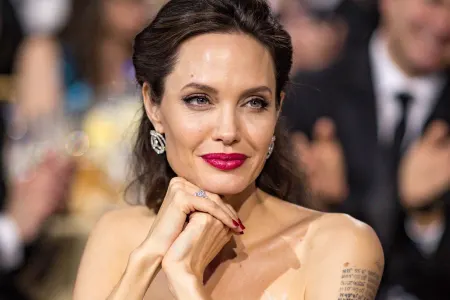 6 uşaq anası Ancelina Coli Suriyadan övladlığa uşaq götürür — FOTOLAR