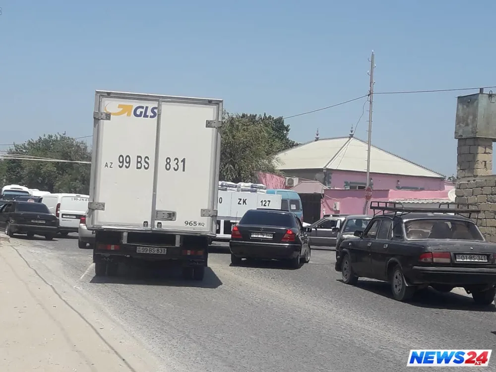 Su gəlmədi, sakinlər yolu bağladı - FOTOLAR
