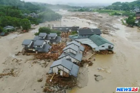 Yaponiyada təbii fəlakət qurbanlarının sayı 140-a çatdı