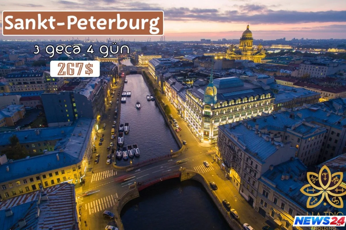 Sankt-Peterburq turu