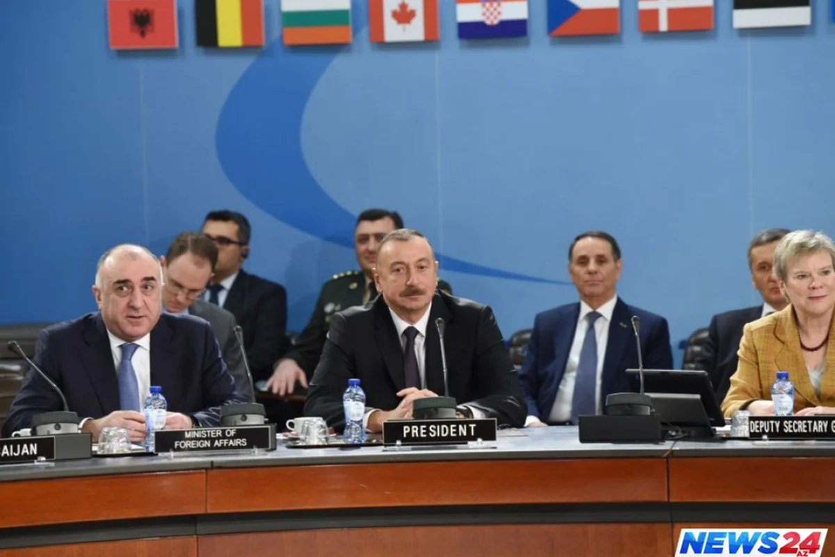 Prezident İlham Əliyev Brüsseldə Şimali Atlantika Şurasının görüşündə iştirak edib