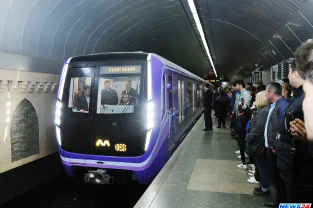 Metroda növbəti dava - VİDEO