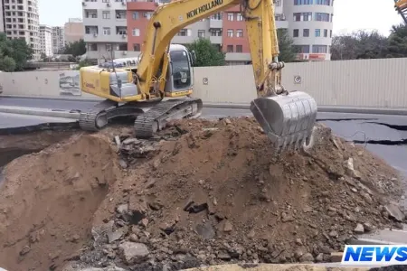 Yol hansı səbəbdən çöküb? - Qurumlar bir-birinin üzərinə atır