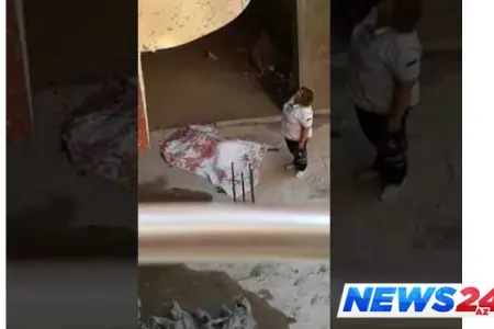 Bakıda dəhşətli intihar — Qadın özünü 17-ci mərtəbədən atdı -VIDEO