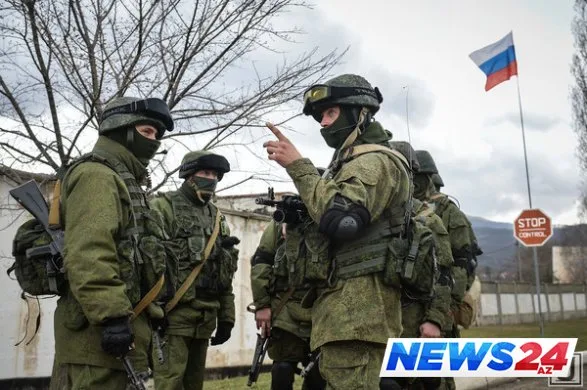 Rus hərbçilər erməni kəndinə soxuldular