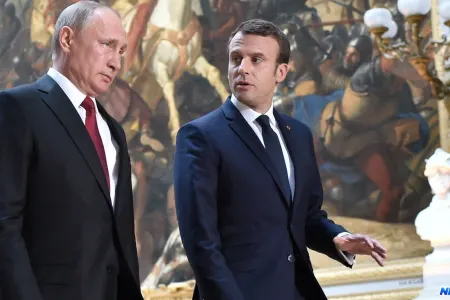 Rusiya- Fransa əlaqələri korlandı, Makron əlaqələri qırır
