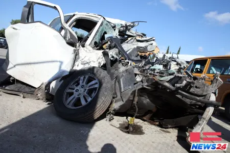 Ərəb kirayə götürdüyü avtomobillə qəza etdi