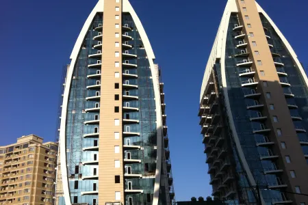 "Altes Plaza"da yanğın başlayıb