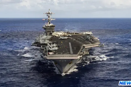 Amerika hərbi gəmisinin batırılması anları - VİDEO