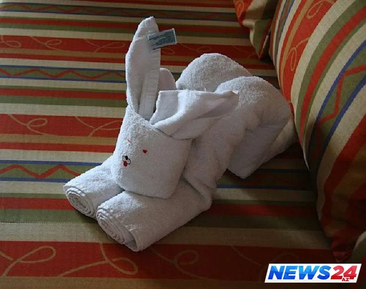 Otel otaqlarında qarşılaşa biləcəyiniz məzəli əl işləri - FOTO