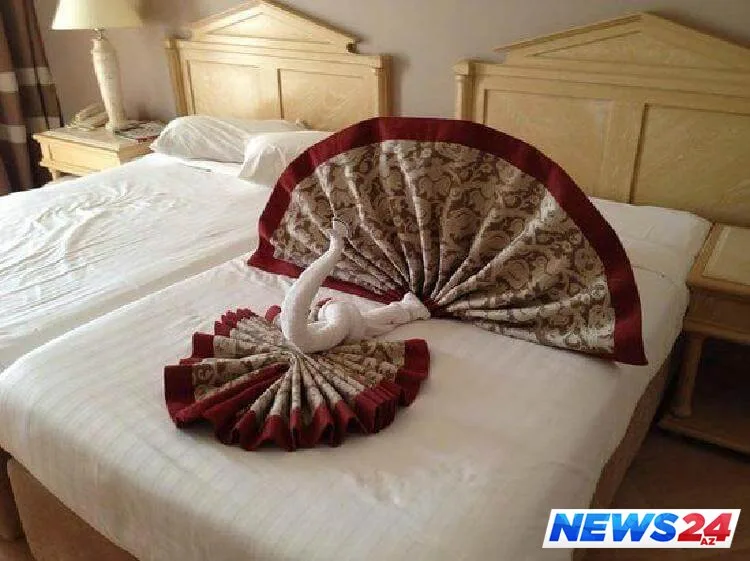 Otel otaqlarında qarşılaşa biləcəyiniz məzəli əl işləri - FOTO