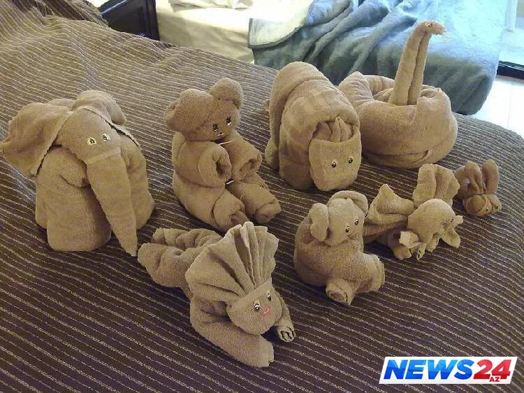 Otel otaqlarında qarşılaşa biləcəyiniz məzəli əl işləri - FOTO