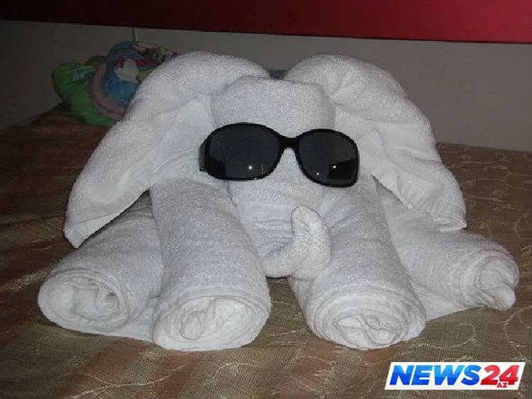 Otel otaqlarında qarşılaşa biləcəyiniz məzəli əl işləri - FOTO