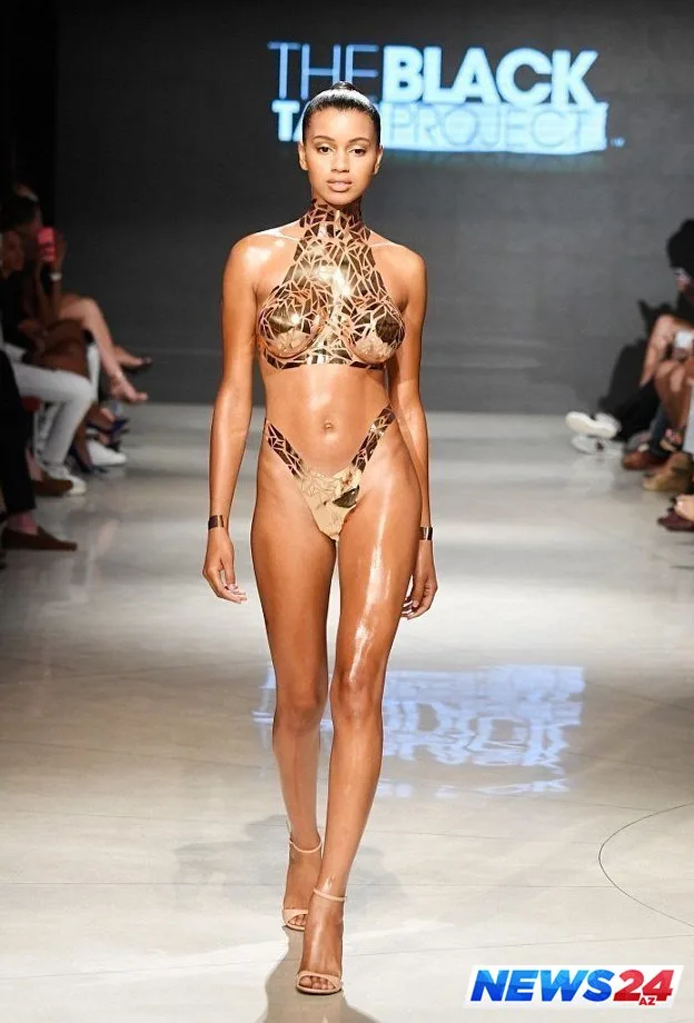 Tanınmış brend izolentdən çimərlik geyimi hazırladı - FOTO