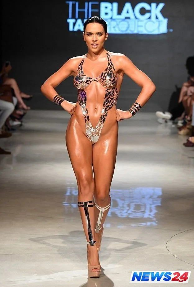 Tanınmış brend izolentdən çimərlik geyimi hazırladı - FOTO