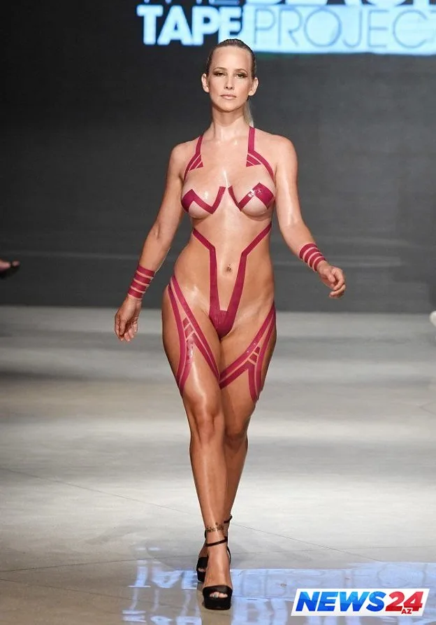 Tanınmış brend izolentdən çimərlik geyimi hazırladı - FOTO