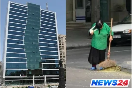 Nazirlik qolu qırılan süpürgəçi qadınla maraqlandı, o isə təkliflərdən imtina etdi