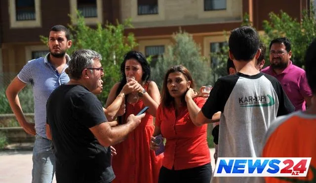 Türkiyənin turizm şəhərində güclü yanğın başlayıb - FOTO