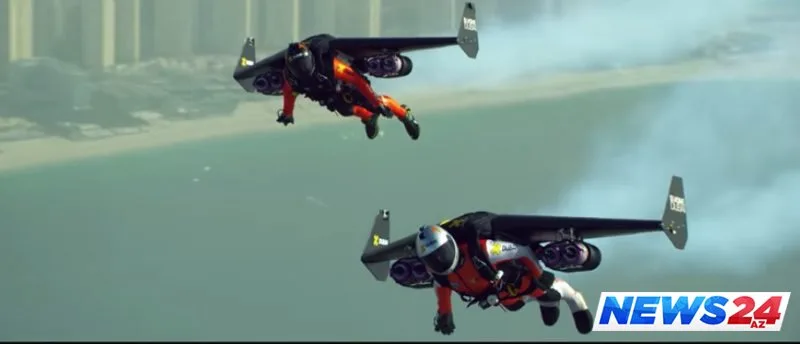 İnsanla nəhəng təyyarənin ilk birgə uçuşu - İnsan həyatında İNQİLAB - VİDEO