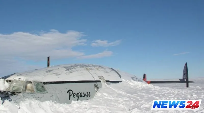 Antarktikaya aid 9 sirli tapıntı - Qanlı göl, yadplanetli kəllələri... - FOTOLAR