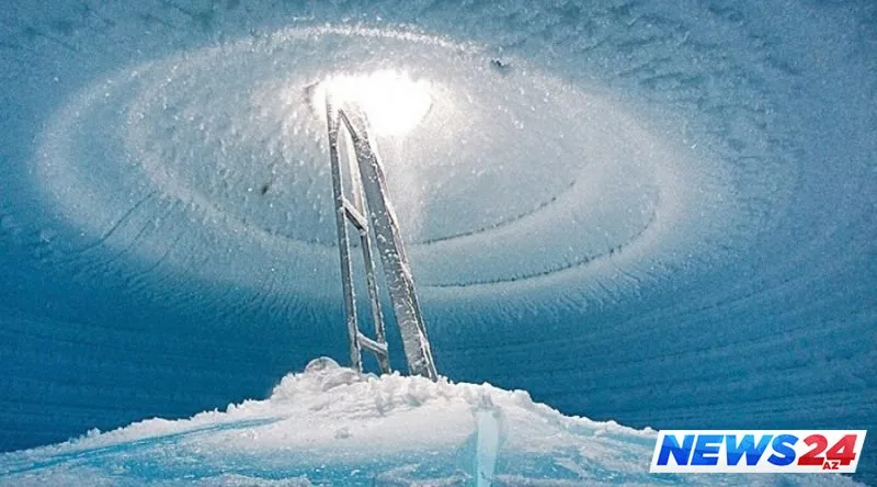 Antarktikaya aid 9 sirli tapıntı - Qanlı göl, yadplanetli kəllələri... - FOTOLAR