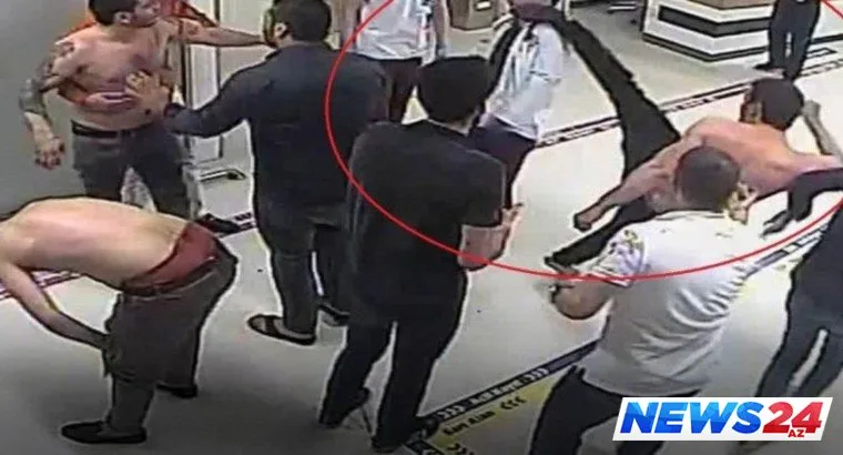 Bakıda polis leytenantı bıçaqlandı