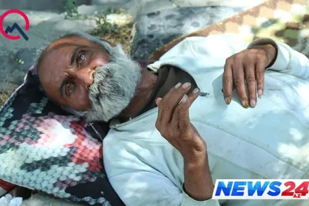 2 universitet bitirən eks-iş adamı Bakıda küçədə yaşayır - Video