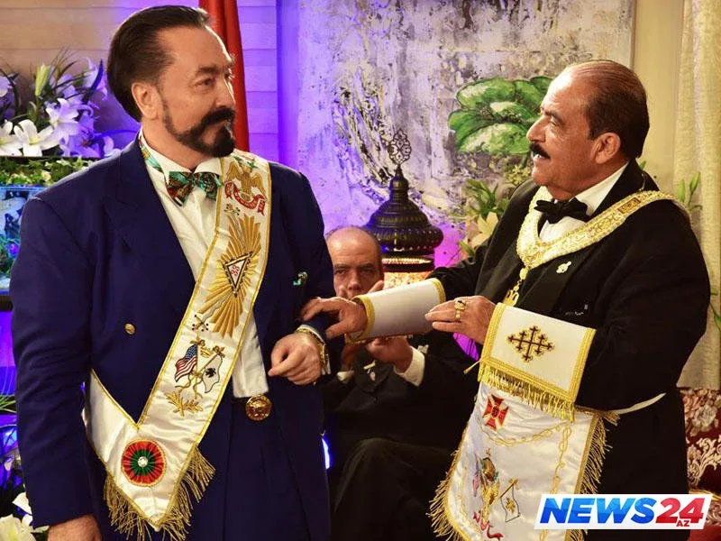 Adnan Oktarın mason olduğu təsdiqləndi - FOTO