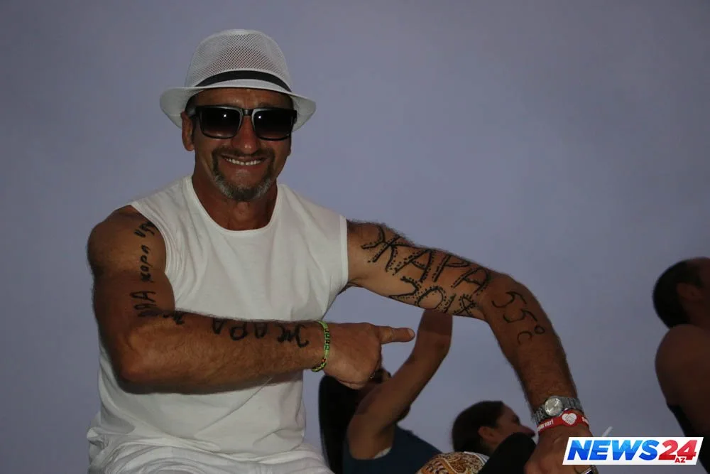 Rusiya və azərbaycanlı ulduzlar bir arada - FOTOLAR