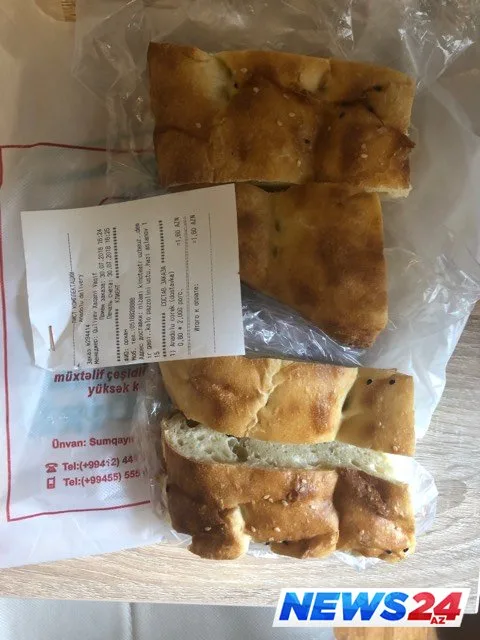 “Anadolu” restoranı 4 tikə çörəyə 1,60 qəpik alır - FOTOLAR