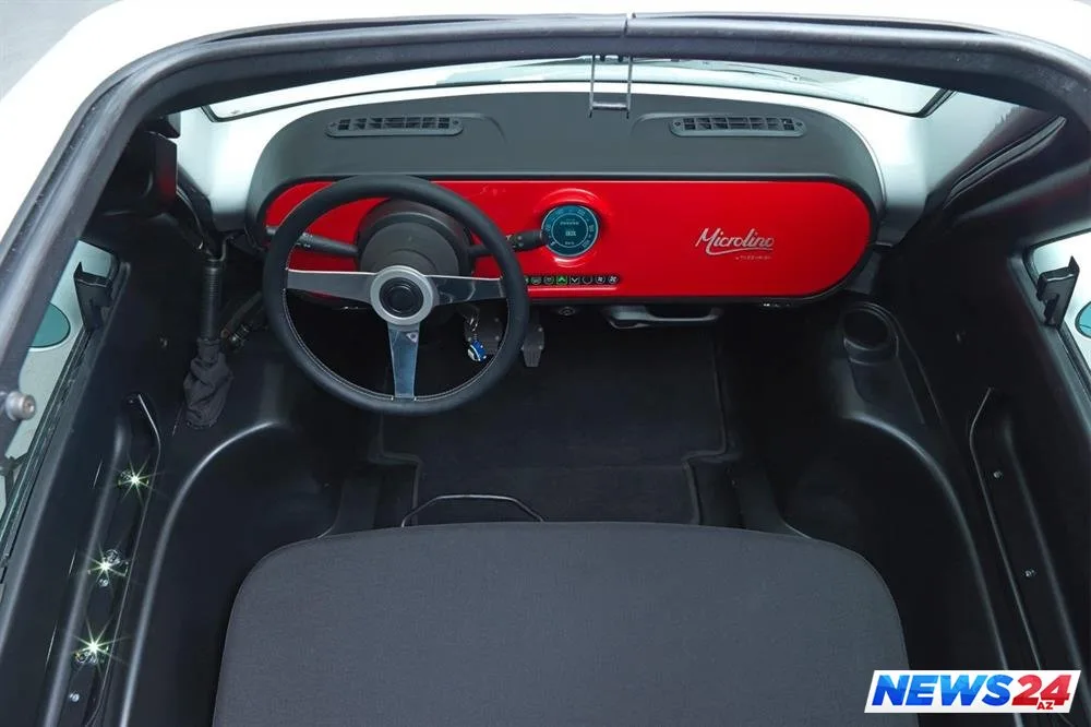 Qapısı öndən açılan maraqlı avtomobil -"Microlino' - FOTO