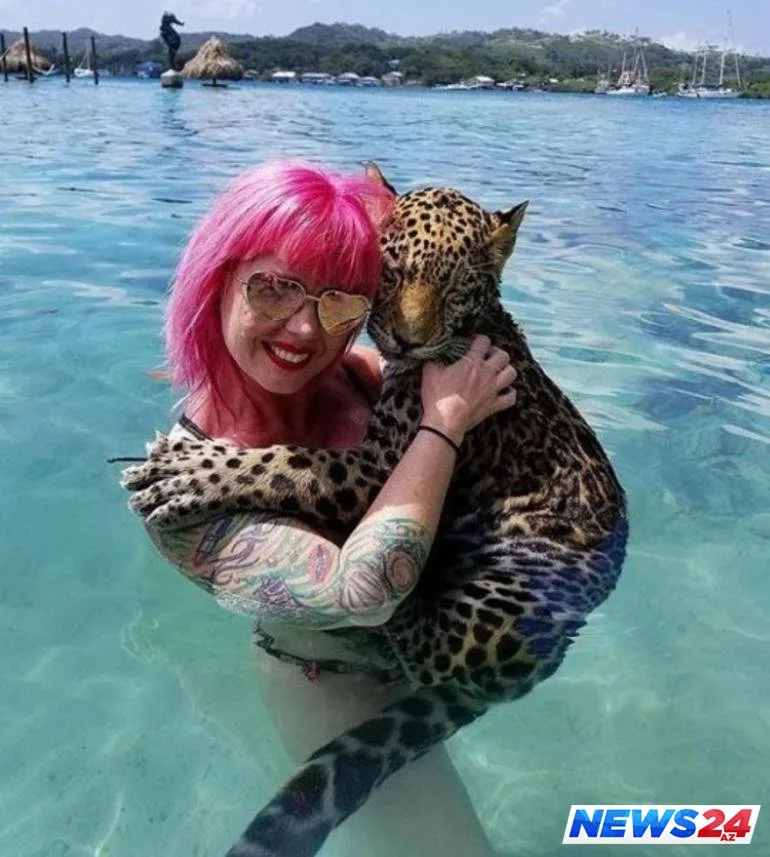 Bu ölkədə vəhşi heyvanlarla çimmək 40 aurodur - FOTOLAR