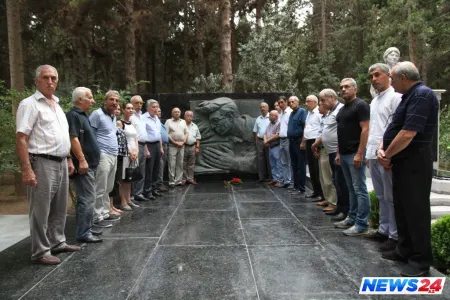 Görkəmli kino xadimlərinin xatirəsi yad olundu - FOTOLAR