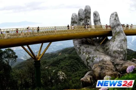 Bu ölkənin “Qızıl körpü”sü görənləri heyran qoyur – FOTOLAR