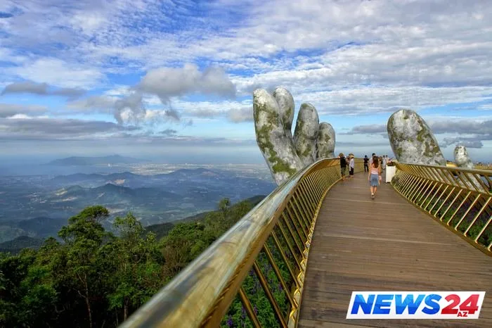 Bu ölkənin “Qızıl körpü”sü görənləri heyran qoyur – FOTOLAR