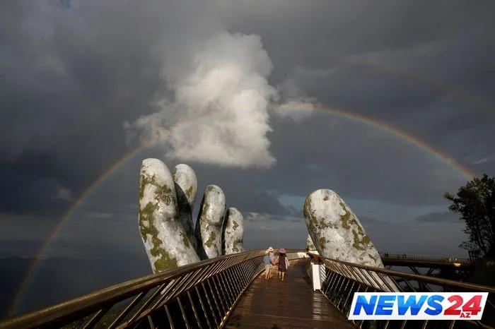 Bu ölkənin “Qızıl körpü”sü görənləri heyran qoyur – FOTOLAR