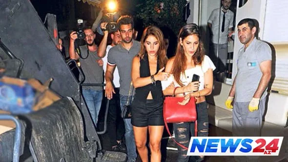 Türkan Şorayın qızı sərxoş olub zibil maşınına düşdü - FOTO/VİDEO