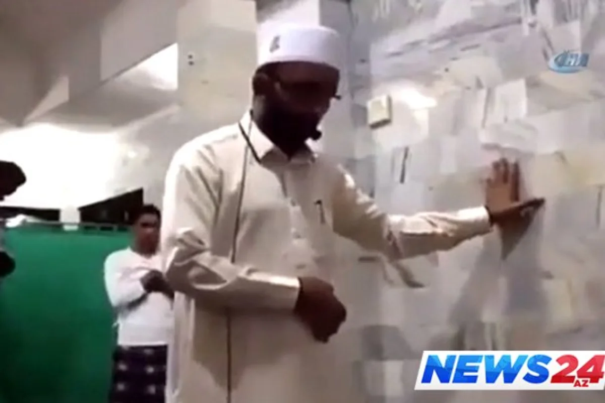 Namaz vaxtı 7 ballıq zəlzələ baş verdi - Görün imam nə etdi - VİDEO