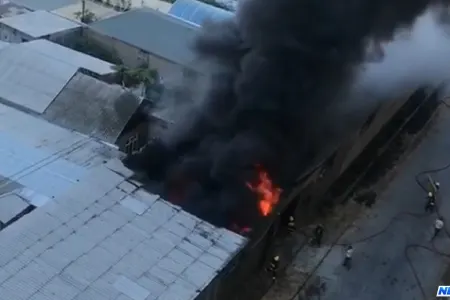 Nərimanovda yanğın - VİDEO