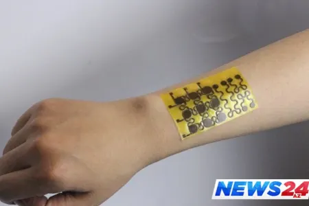 Rəngli süni elektron dəri hazırlandı