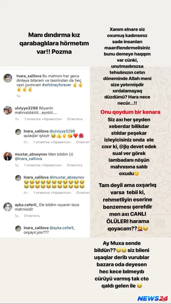 Röya yeni mahnısını təqdim etdi, Elnarə ilə qalmaqal yaşadı - FOTO - VİDEO