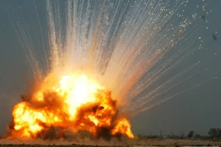 Tovuzda 2 nəfər minaya düşdü