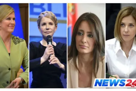 Dünyanın ən seksual siyasətçi qadınları — SİYAHI və FOTOLAR